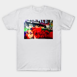 Southbank Skate Park Graffiti Street Art London T-Shirt